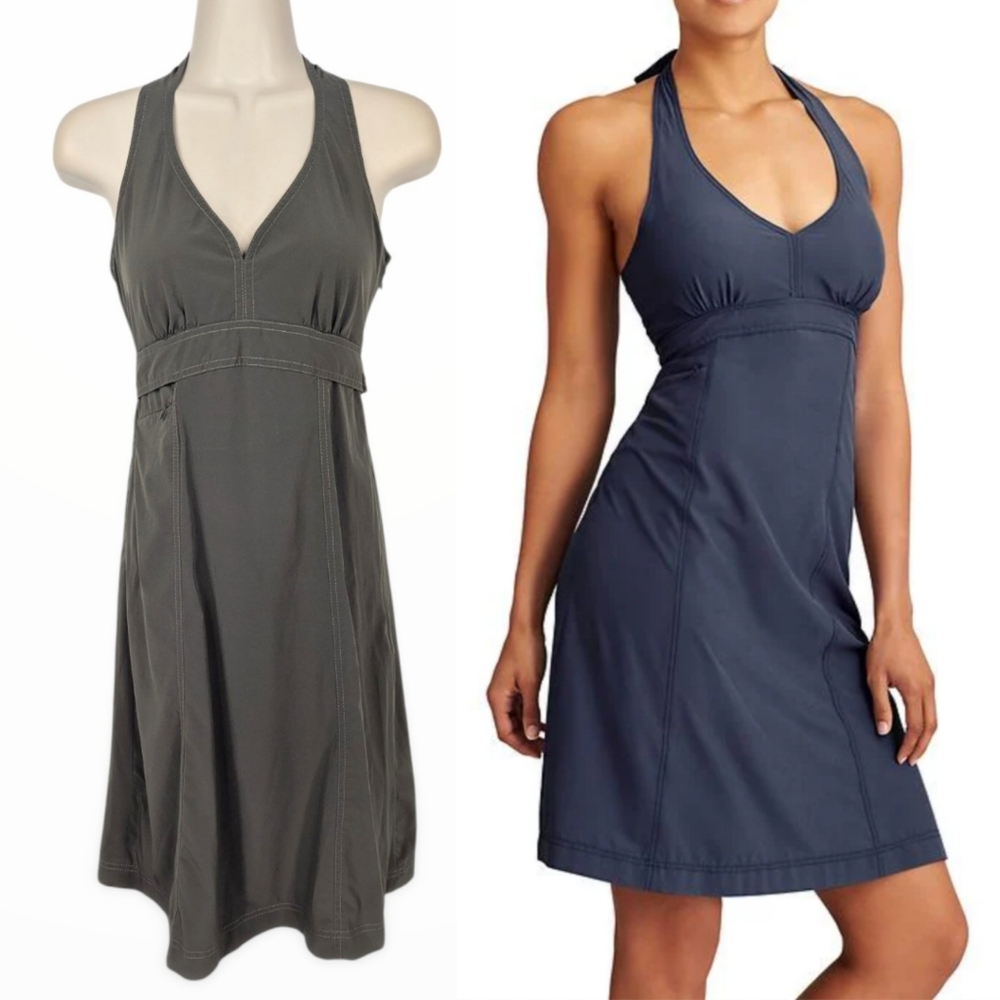 ATHLETA Pack Everywhere Halter Dress Sz XS - Picture 1 of 15